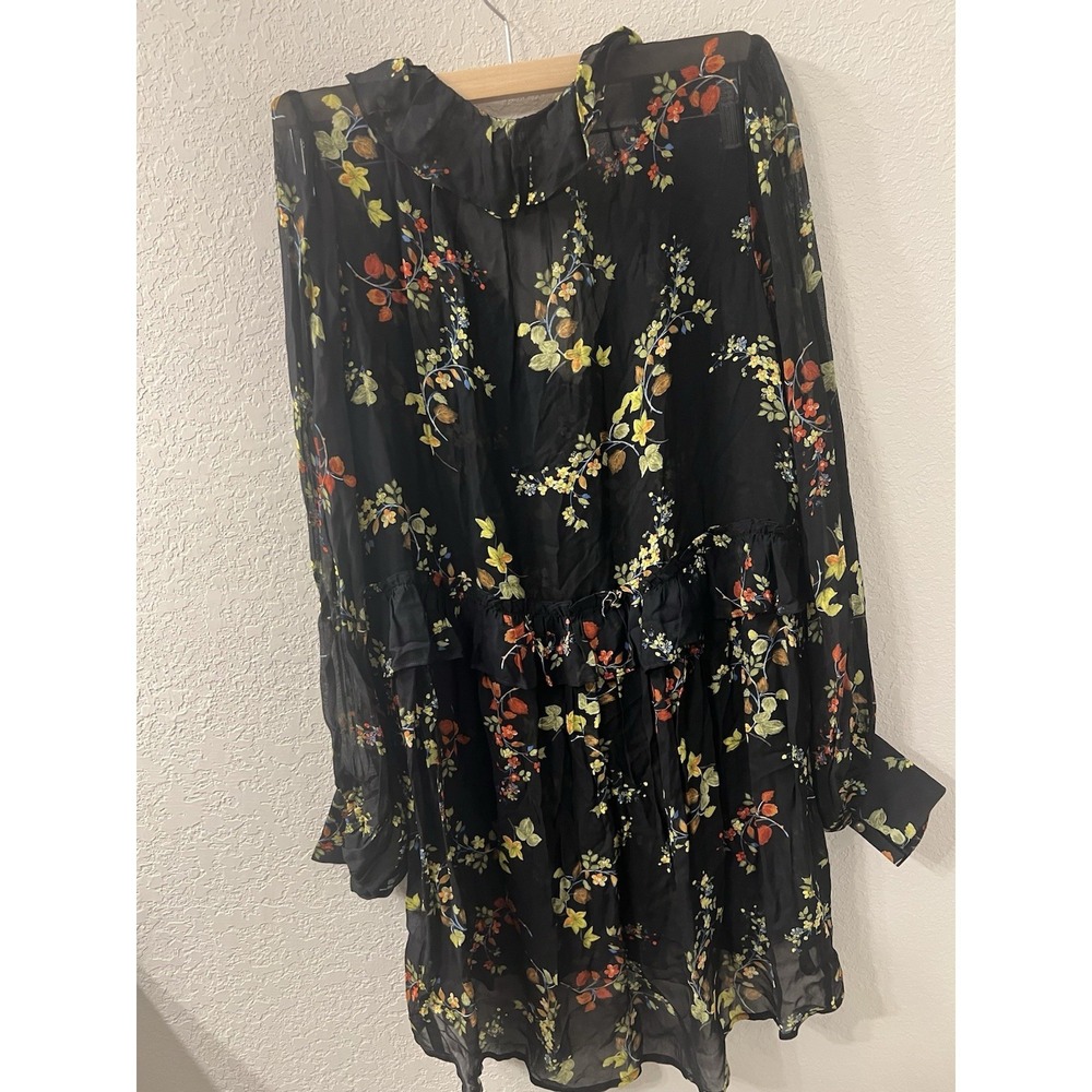 Anthropologie‎ Maeve Jamison Ruffled Tunic size S - Picture 2 of 5